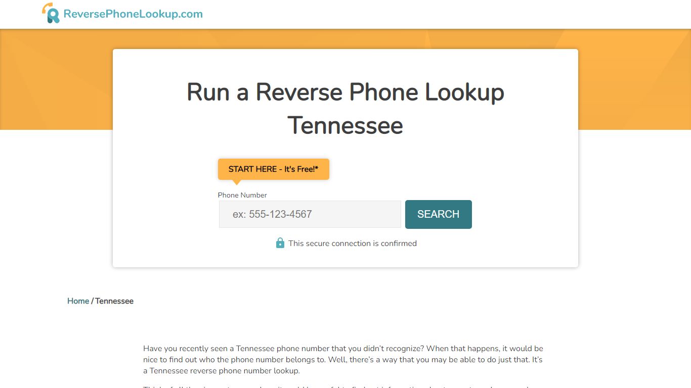 Tennessee Reverse Phone Lookup - Search Numbers To Find The Owner